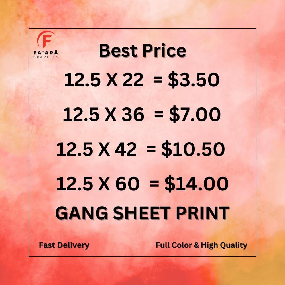 Dtf Gang Sheet, Dtf transfers, Ready to Press My Store