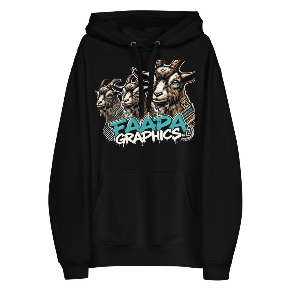 Goat Graphic Men's Hoodie FA'APA GRAPHICS