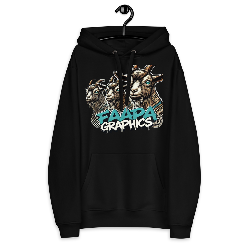 Goat Graphic Men's Hoodie FA'APA GRAPHICS