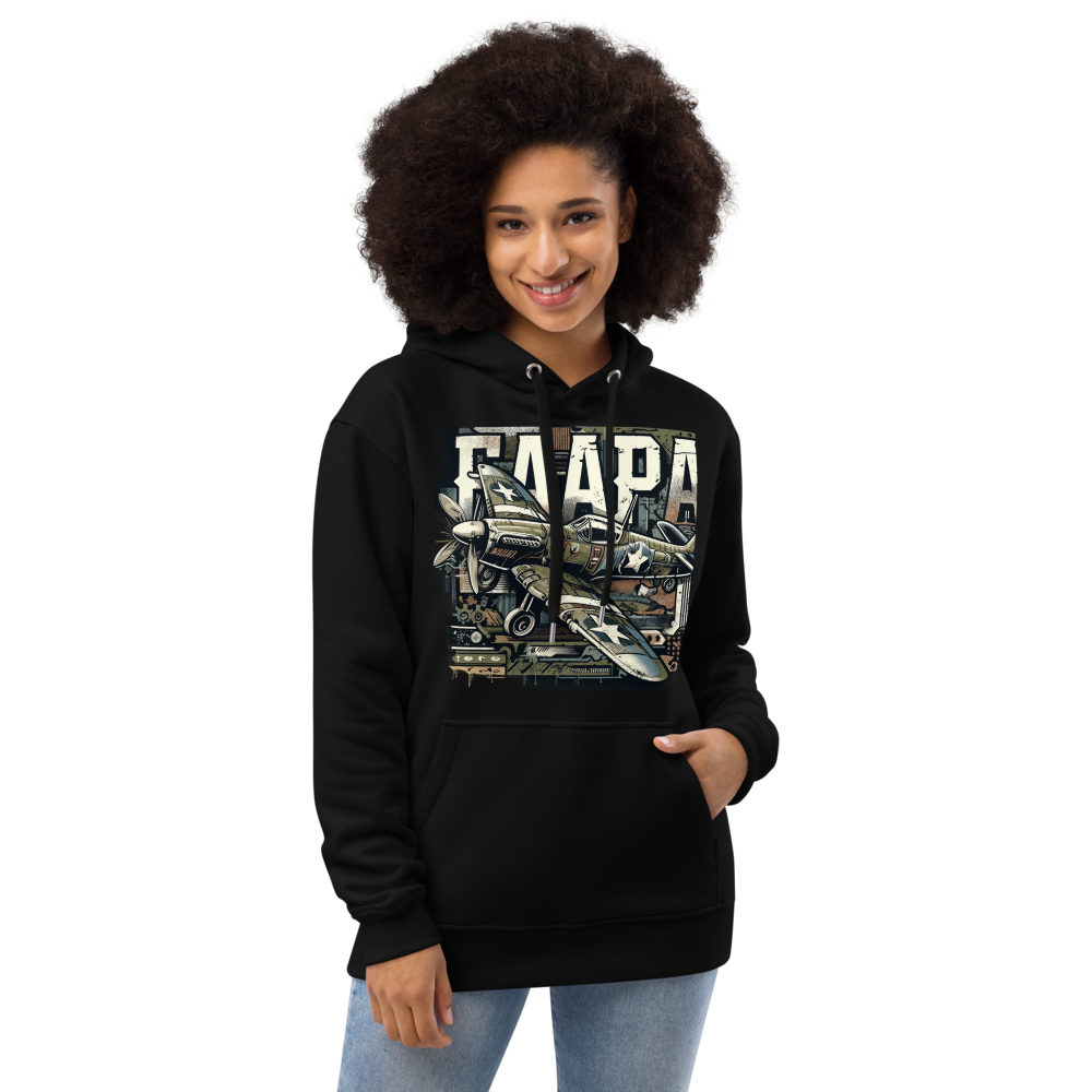 P-51 Mustang Women's Hoodie FA'APA GRAPHICS