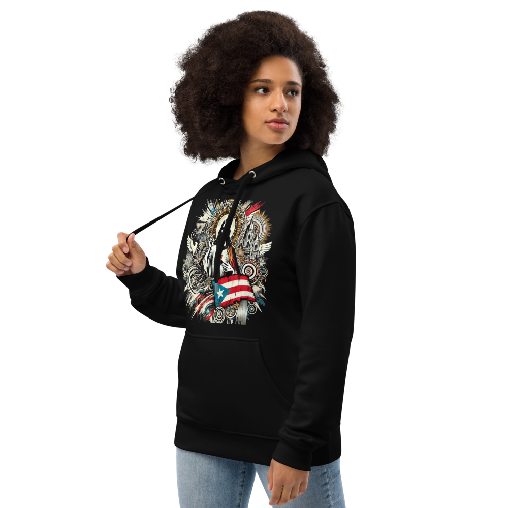 Island of Faith Women's Hoodie FA'APA GRAPHICS