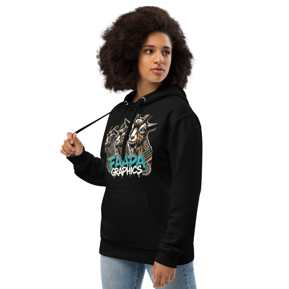 Goat Graphic Women's Hoodie FA'APA GRAPHICS