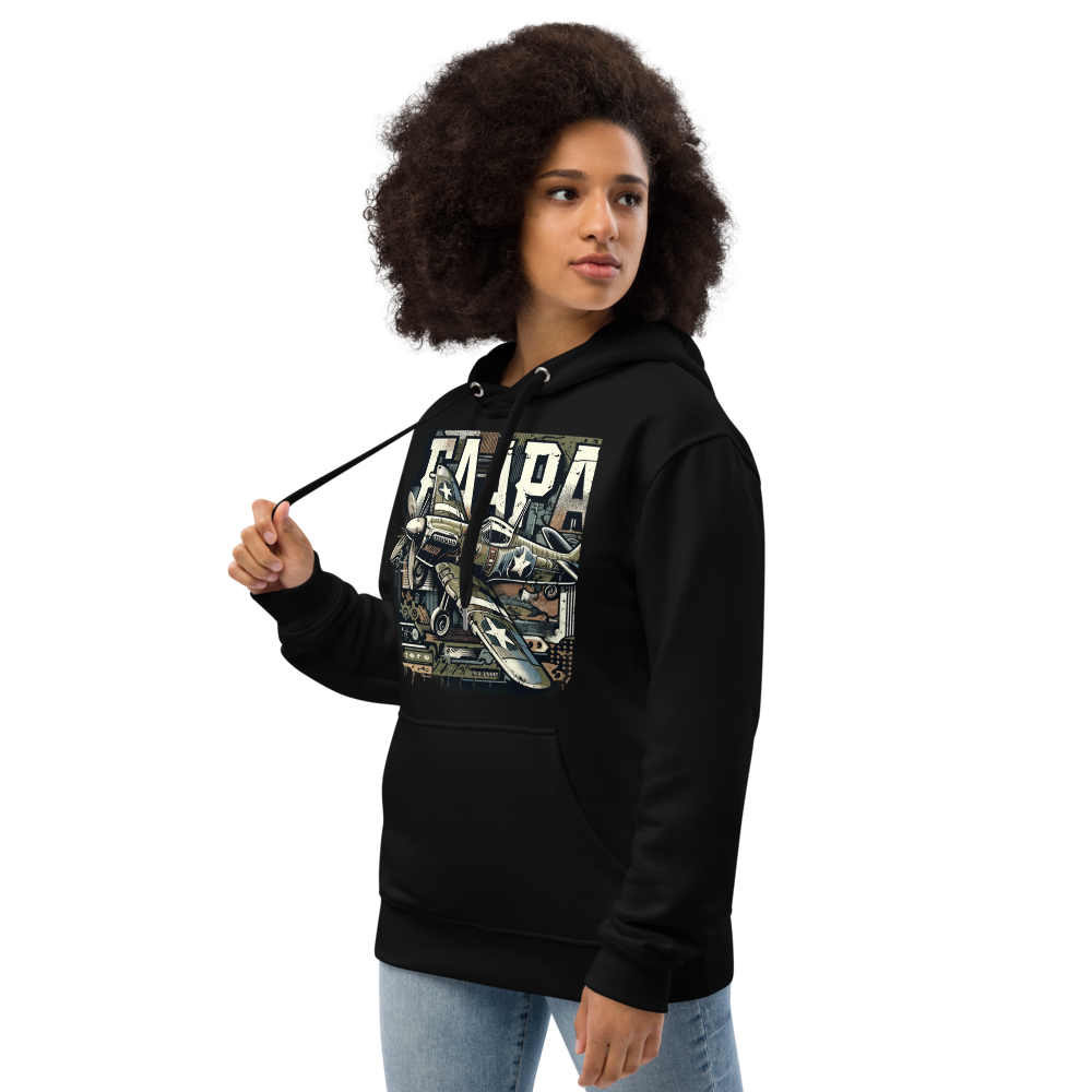 P-51 Mustang Women's Hoodie FA'APA GRAPHICS