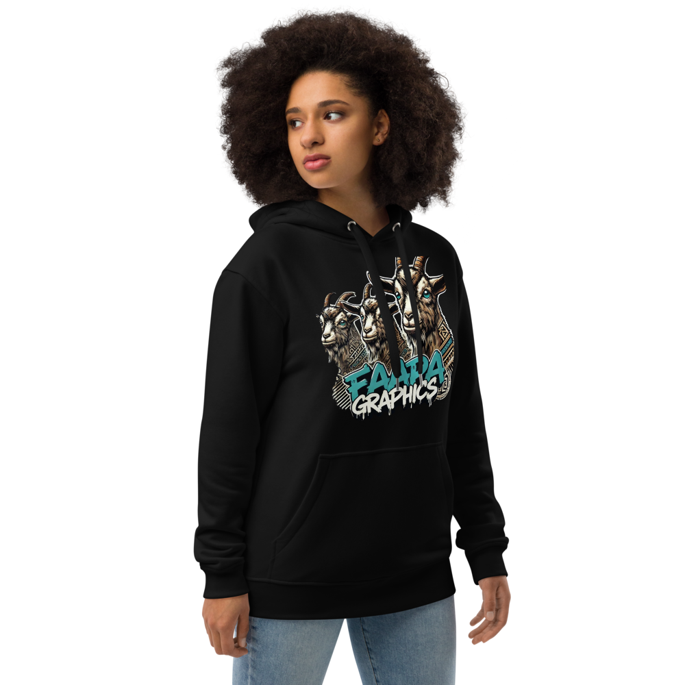 Goat Graphic Women's Hoodie FA'APA GRAPHICS