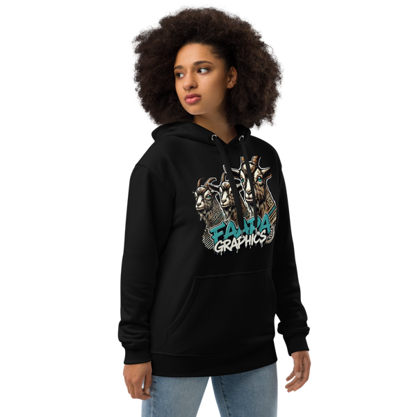 Goat Graphic Women's Hoodie FA'APA GRAPHICS