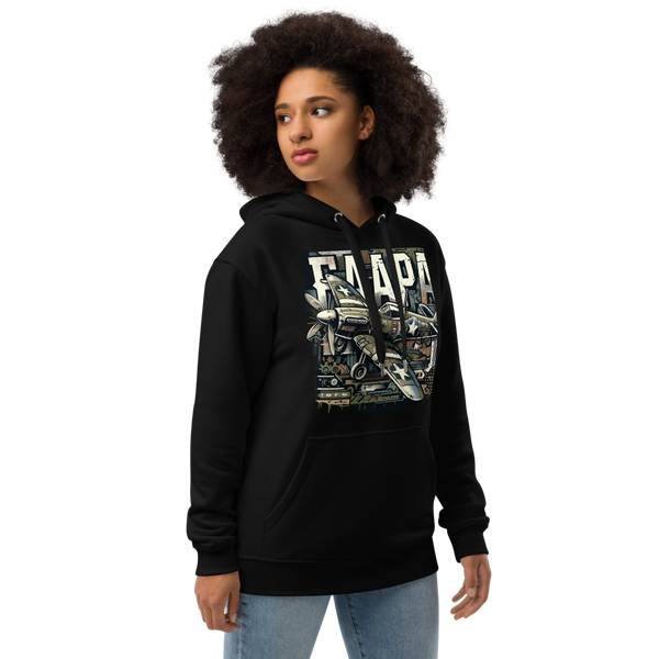 P-51 Mustang Women's Hoodie FA'APA GRAPHICS