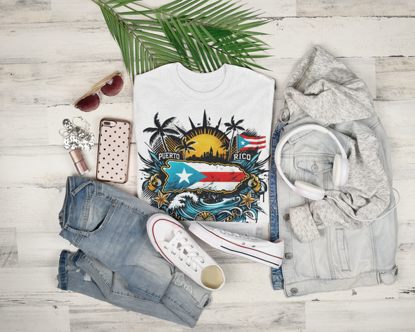 Dtf custom tshirts Puerto Rico designs FA'APA GRAPHICS