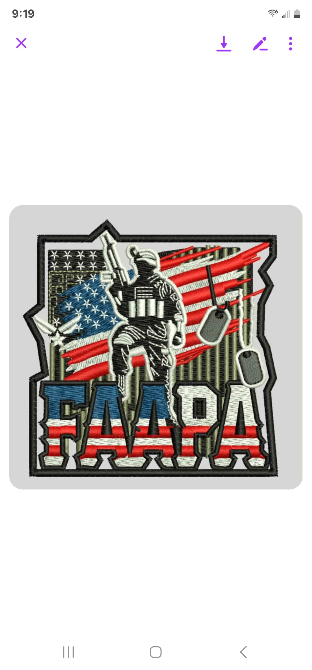 Faapa Graphics single self activated adhesive patches, iron on or heat press on garments, such as hats  shirts, backpacks and other apparel. FA'APA GRAPHICS