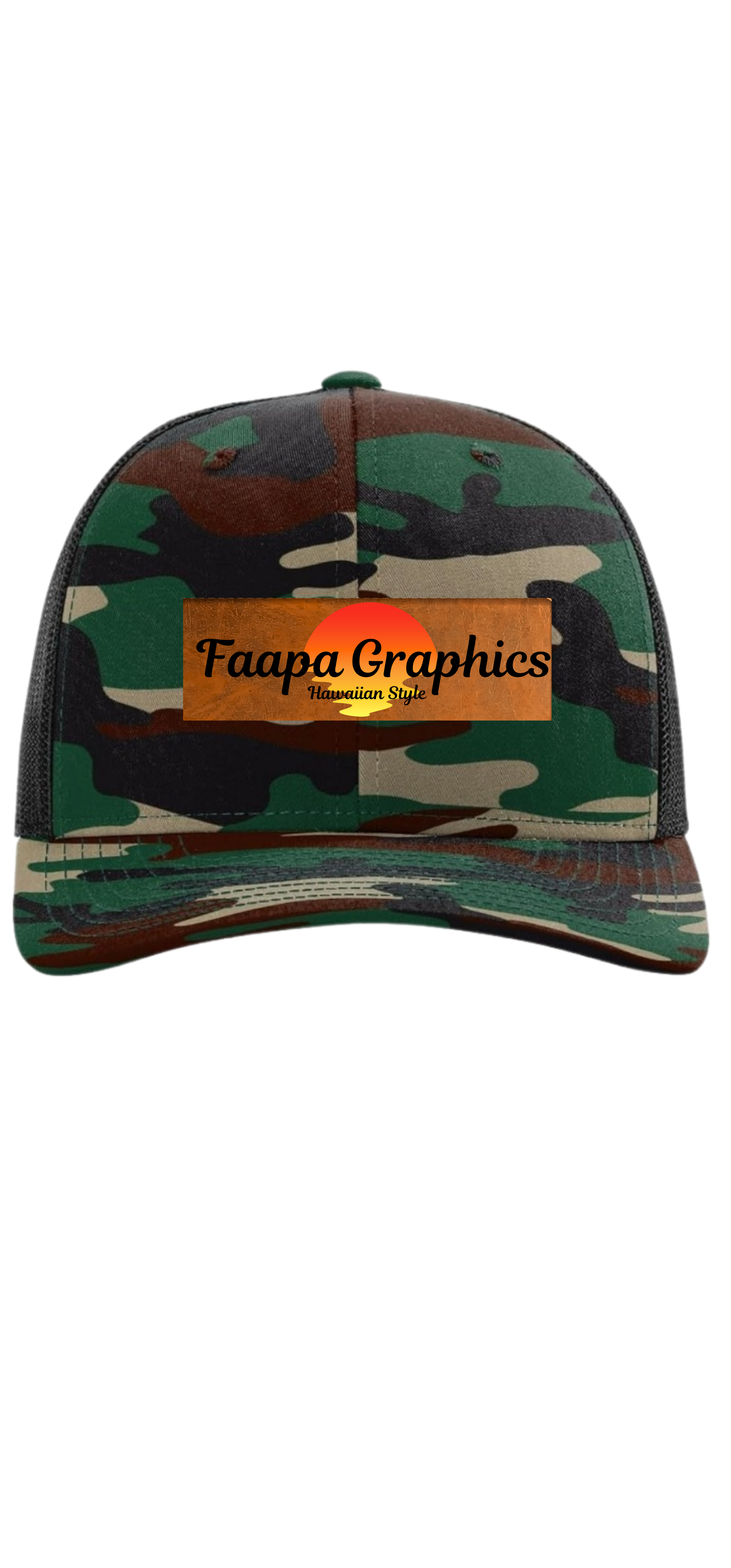 Custom hats FA'APA GRAPHICS