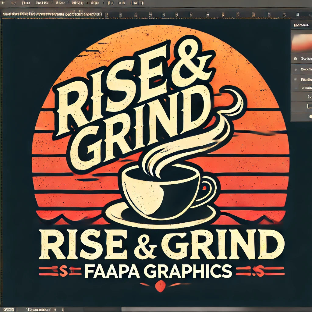 Custom dtf coffee designs FA'APA GRAPHICS