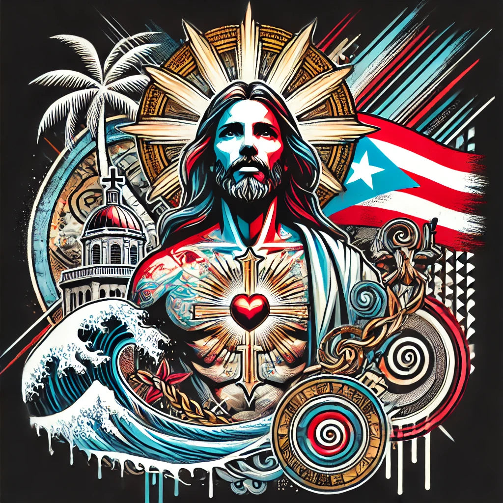 Dtf custom tshirts Puerto Rico designs FA'APA GRAPHICS