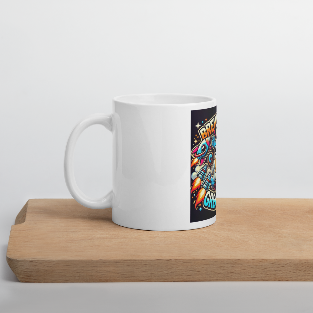 Brewed For Greatness Mug FA'APA GRAPHICS