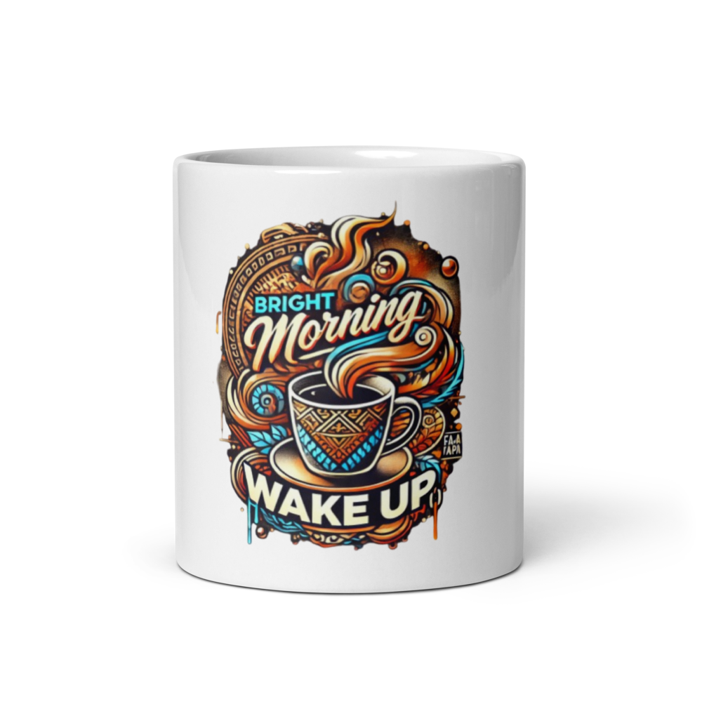 Bright Morning Mug FA'APA GRAPHICS
