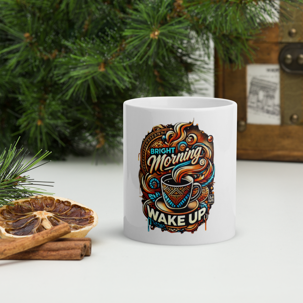 Bright Morning Mug FA'APA GRAPHICS