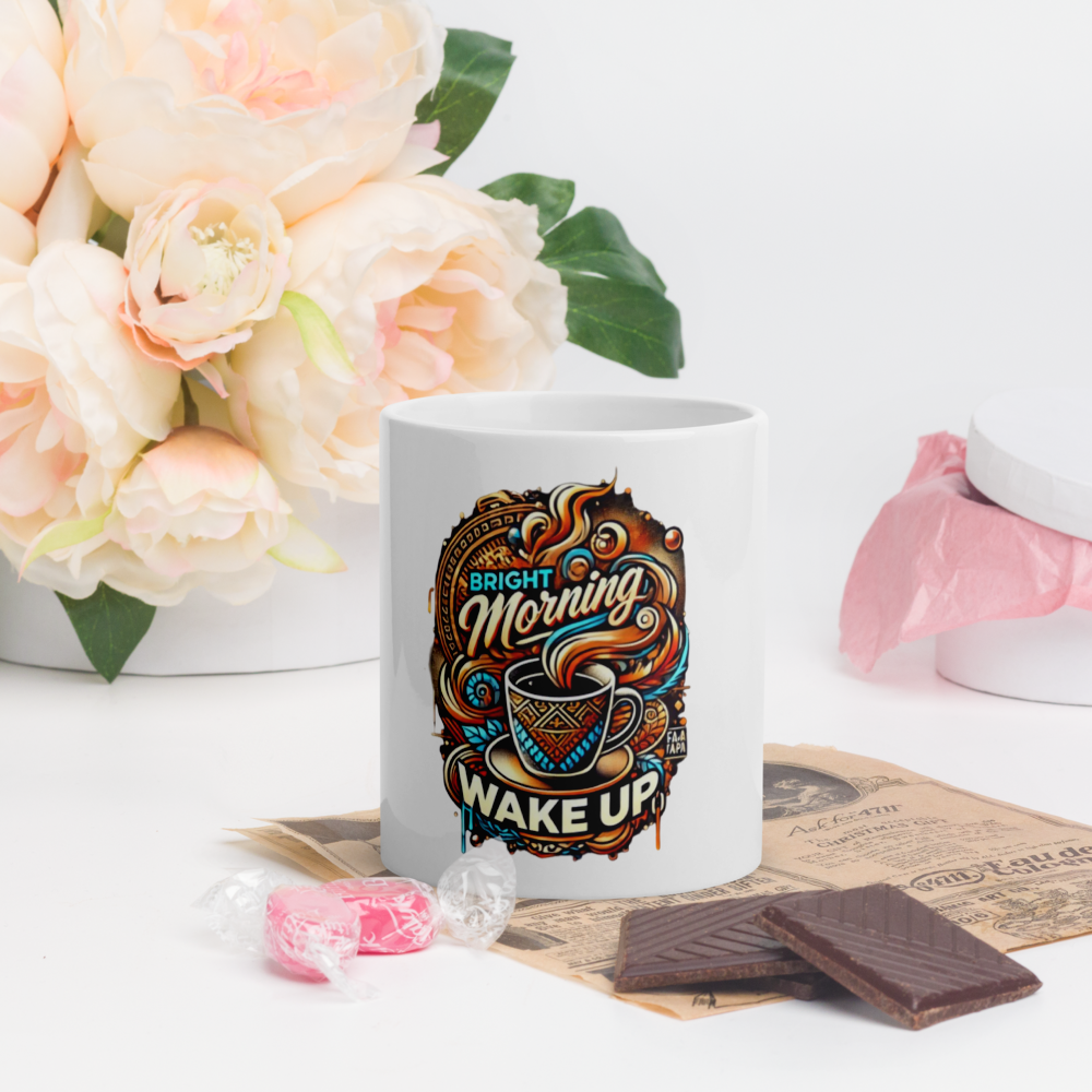 Bright Morning Mug FA'APA GRAPHICS