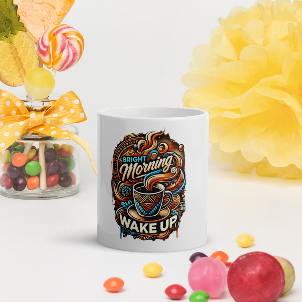 Bright Morning Mug FA'APA GRAPHICS