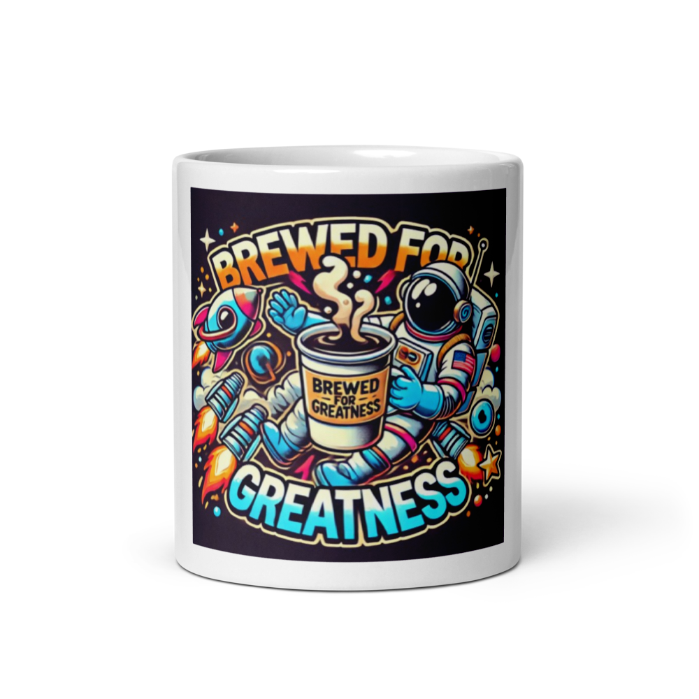 Brewed For Greatness Mug FA'APA GRAPHICS