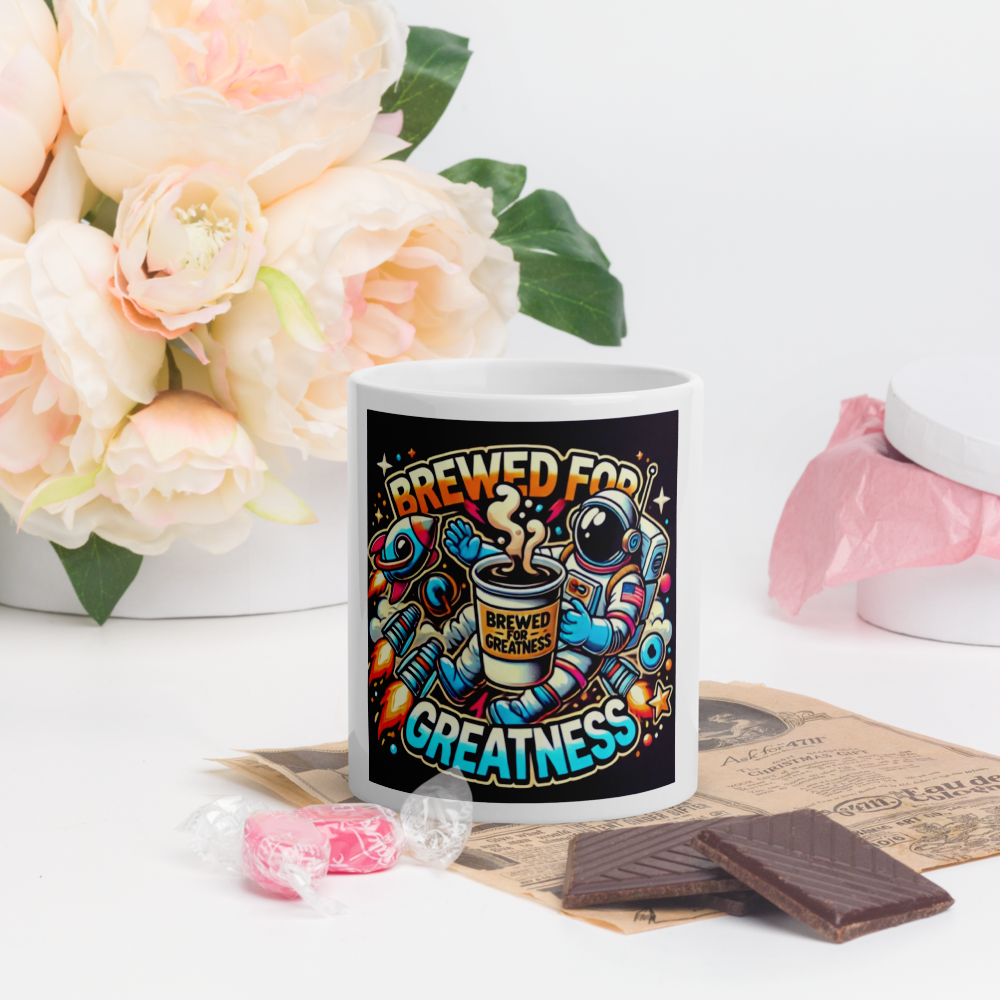 Brewed For Greatness Mug FA'APA GRAPHICS