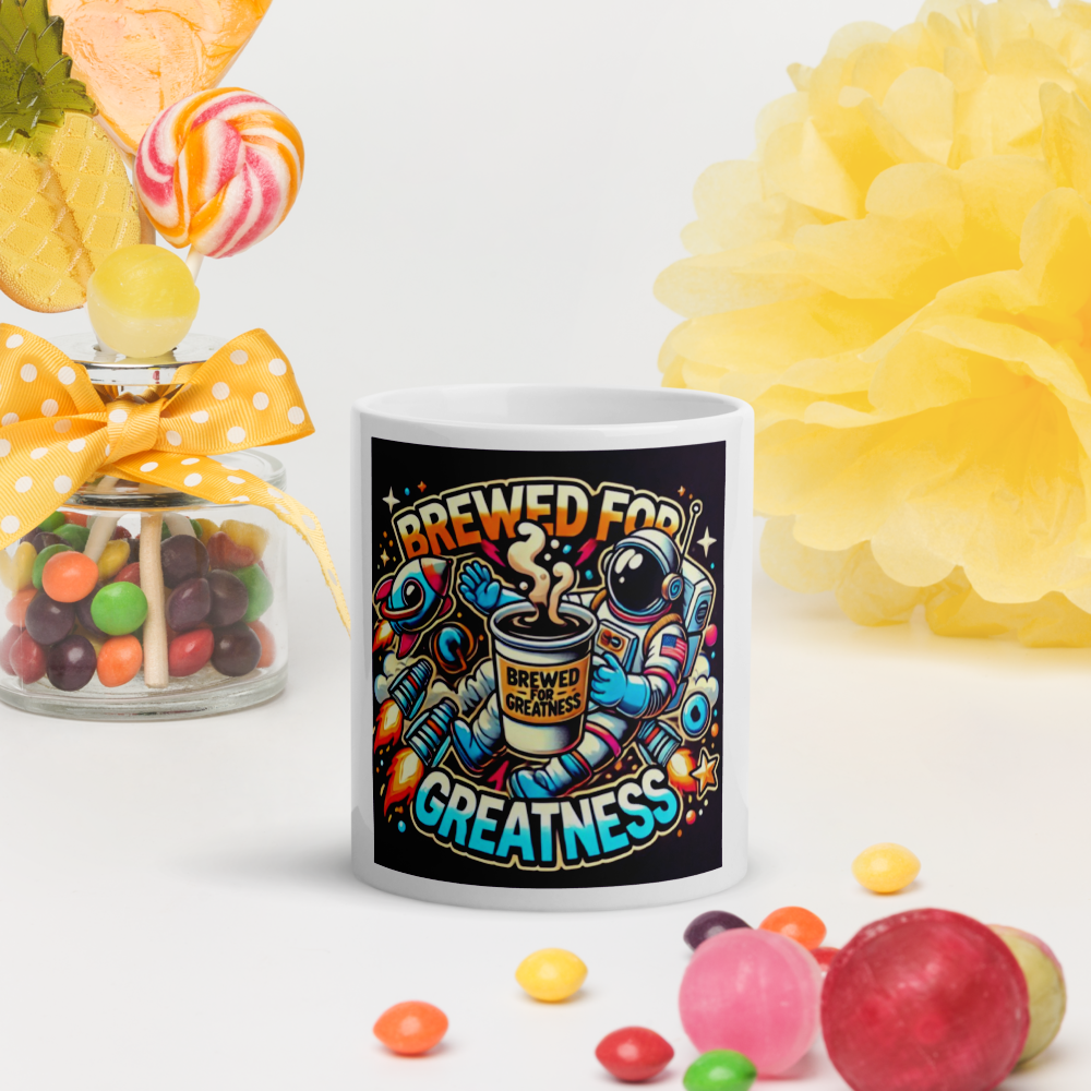Brewed For Greatness Mug FA'APA GRAPHICS