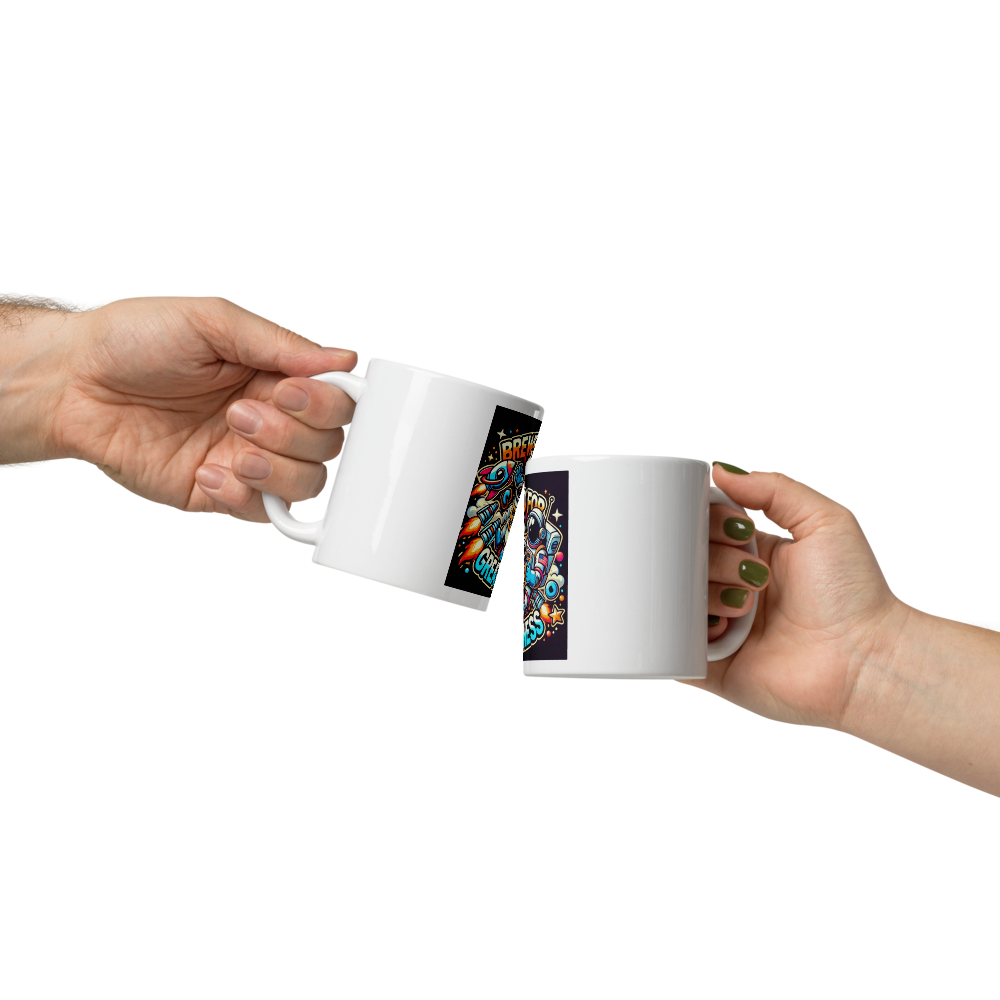 Brewed For Greatness Mug FA'APA GRAPHICS
