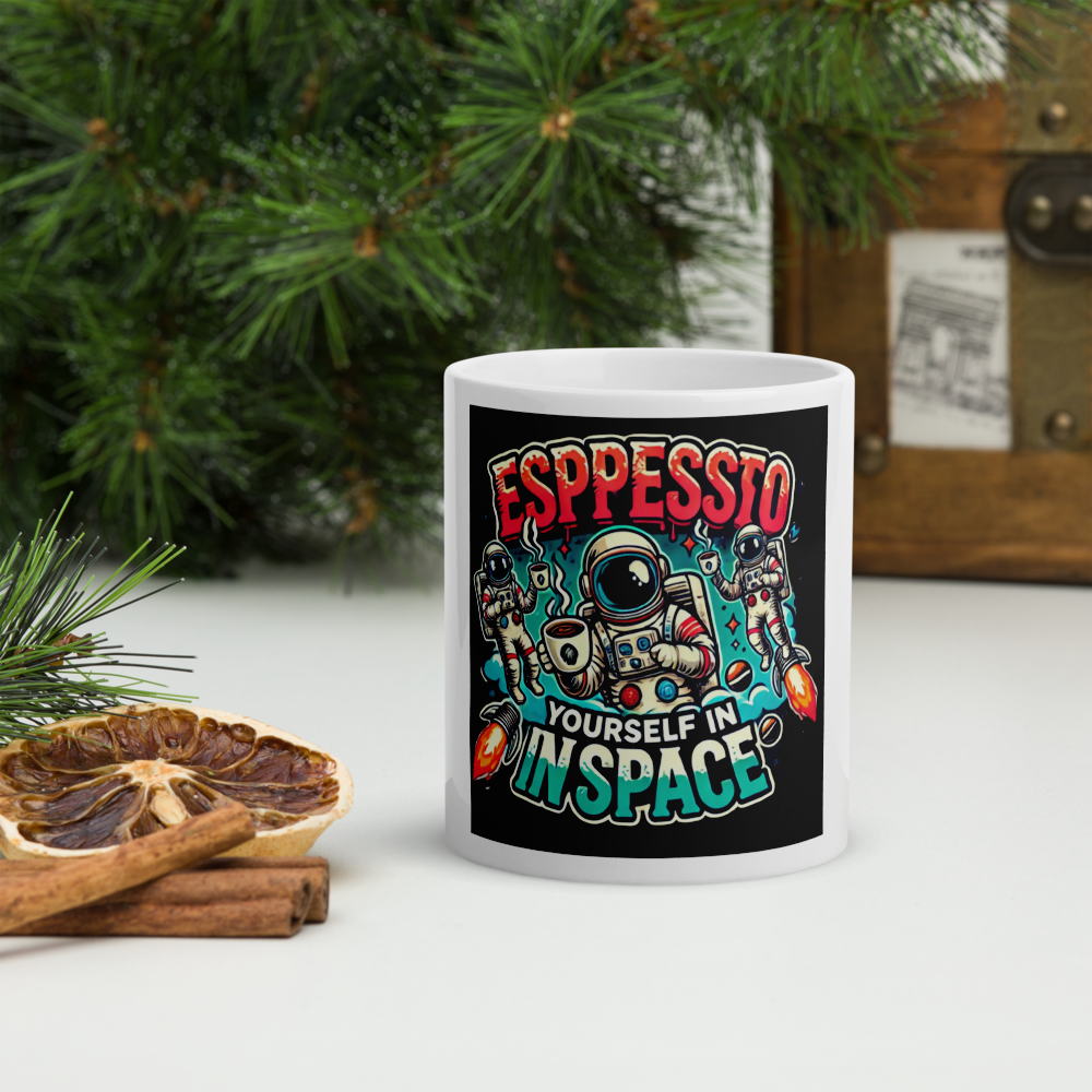 Space Espresso Mug FA'APA GRAPHICS