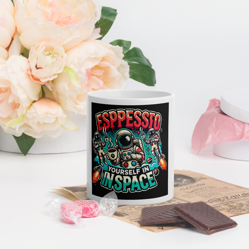 Space Espresso Mug FA'APA GRAPHICS