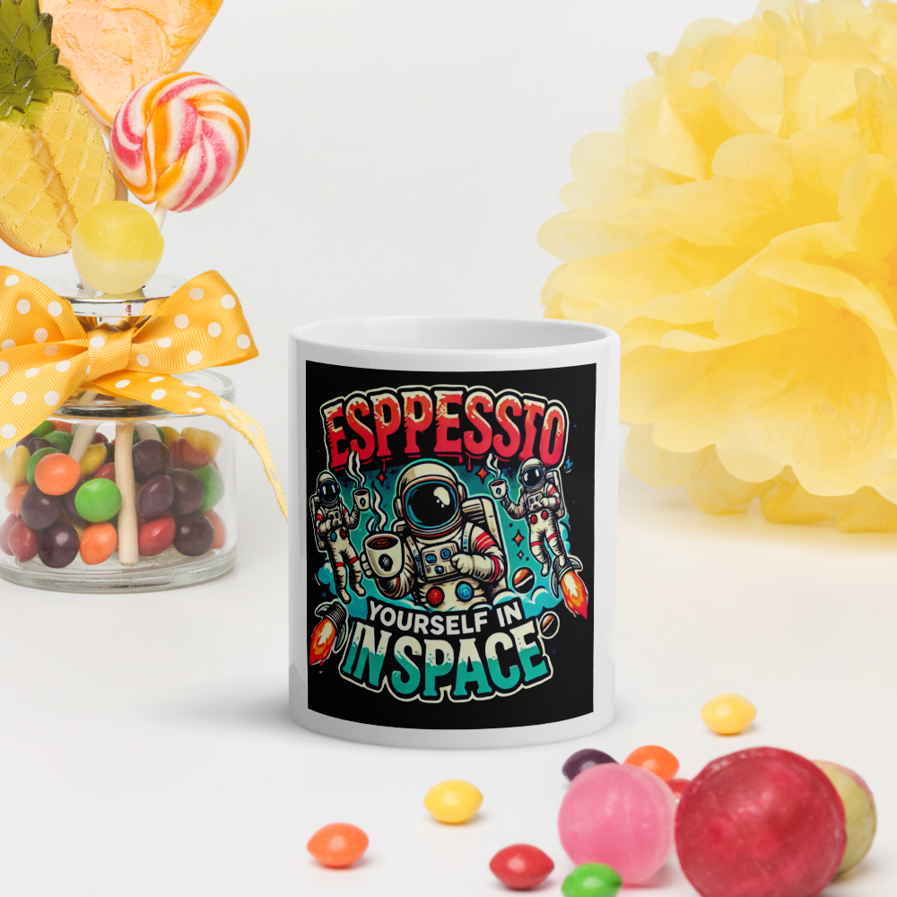 Space Espresso Mug FA'APA GRAPHICS