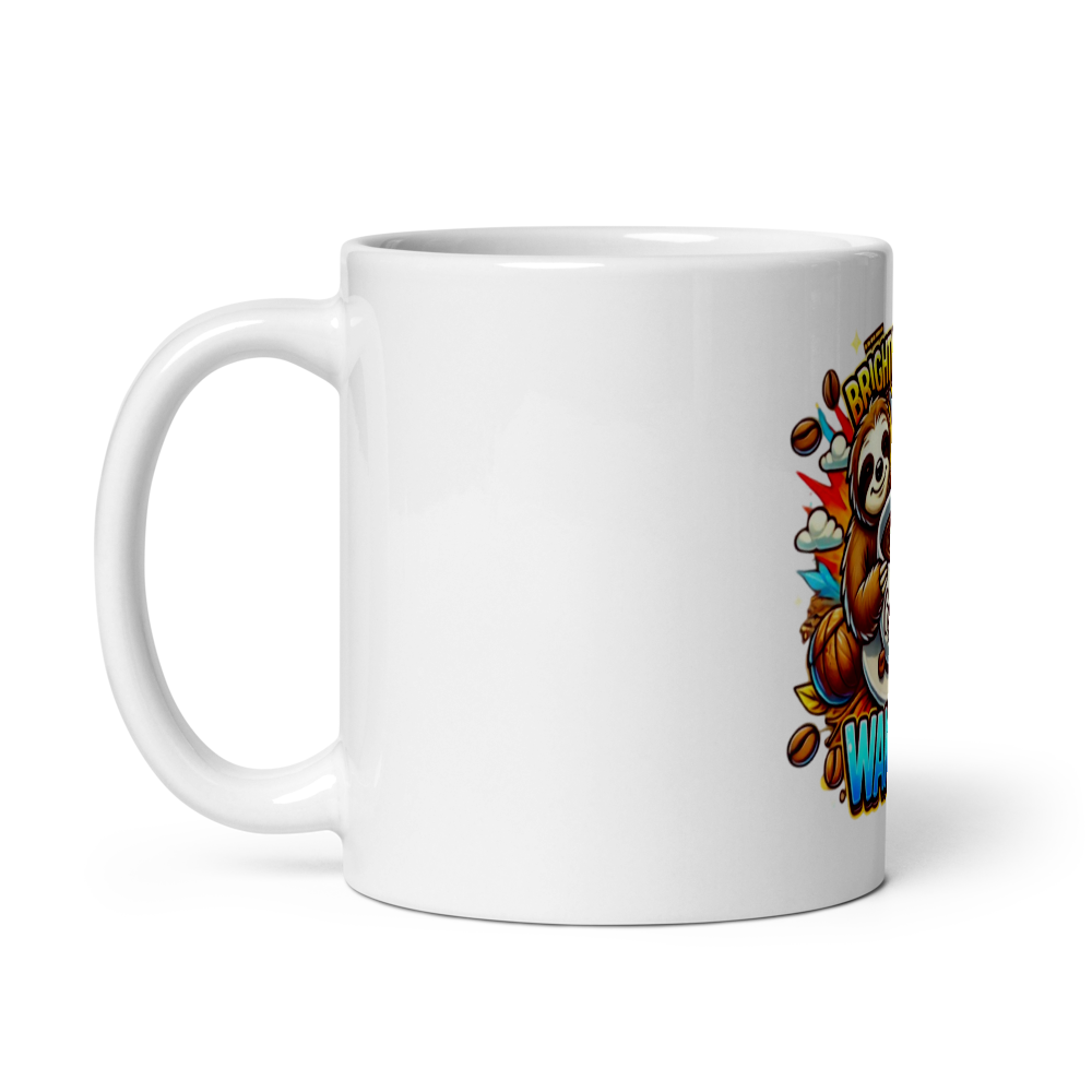 Morning Sloth Mug FA'APA GRAPHICS