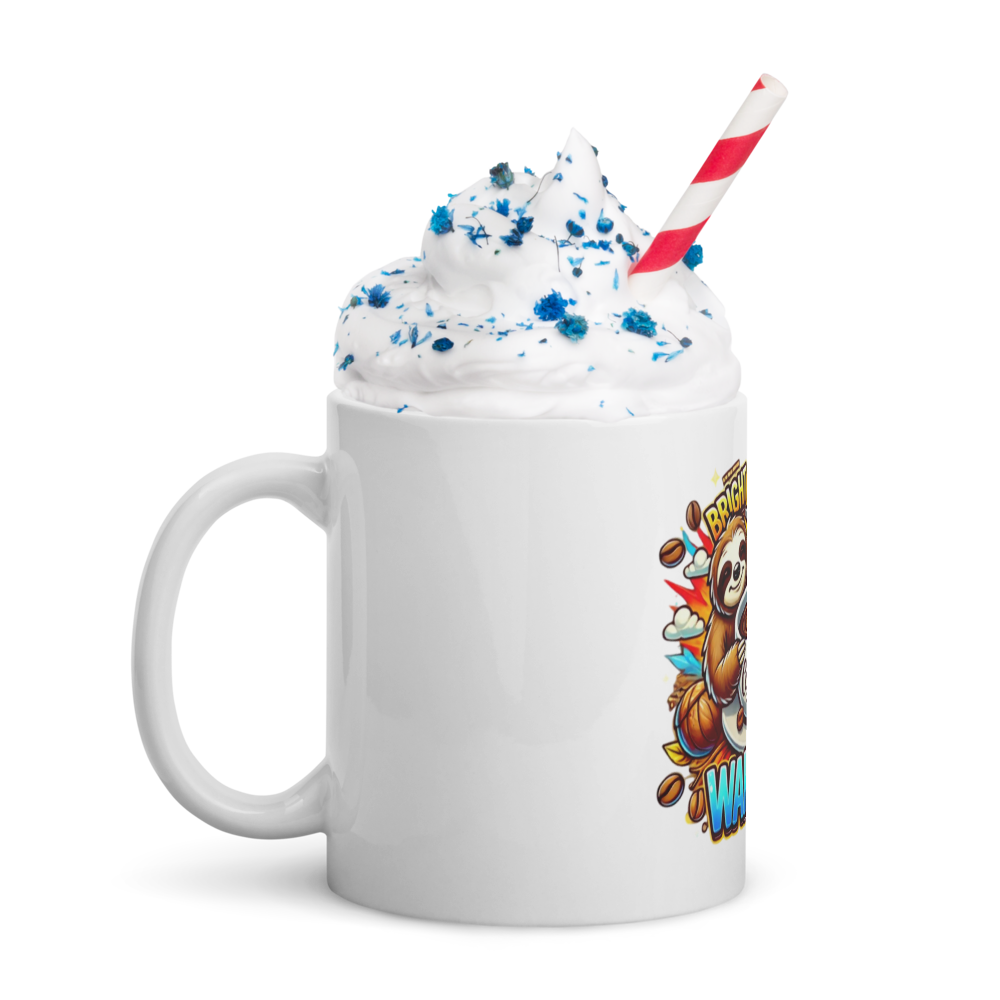 Morning Sloth Mug FA'APA GRAPHICS