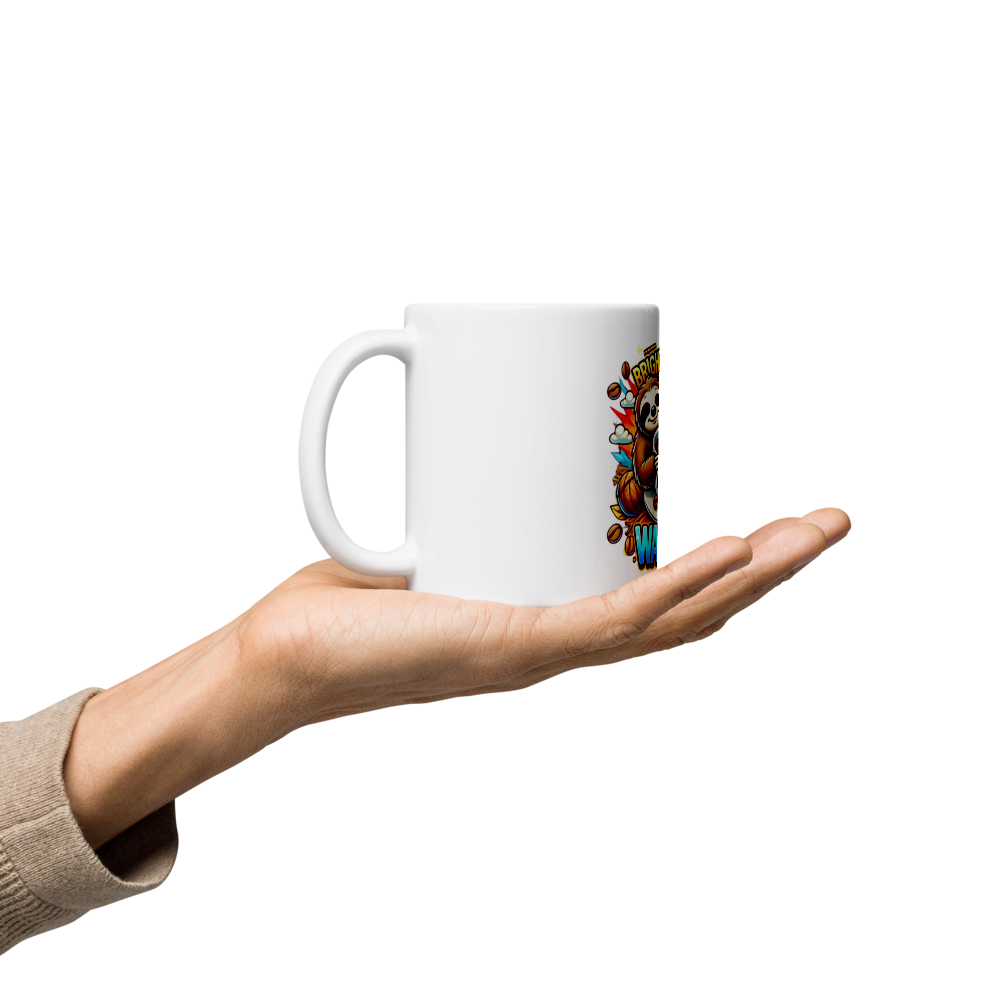 Morning Sloth Mug FA'APA GRAPHICS