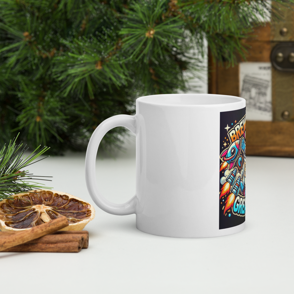 Brewed For Greatness Mug FA'APA GRAPHICS