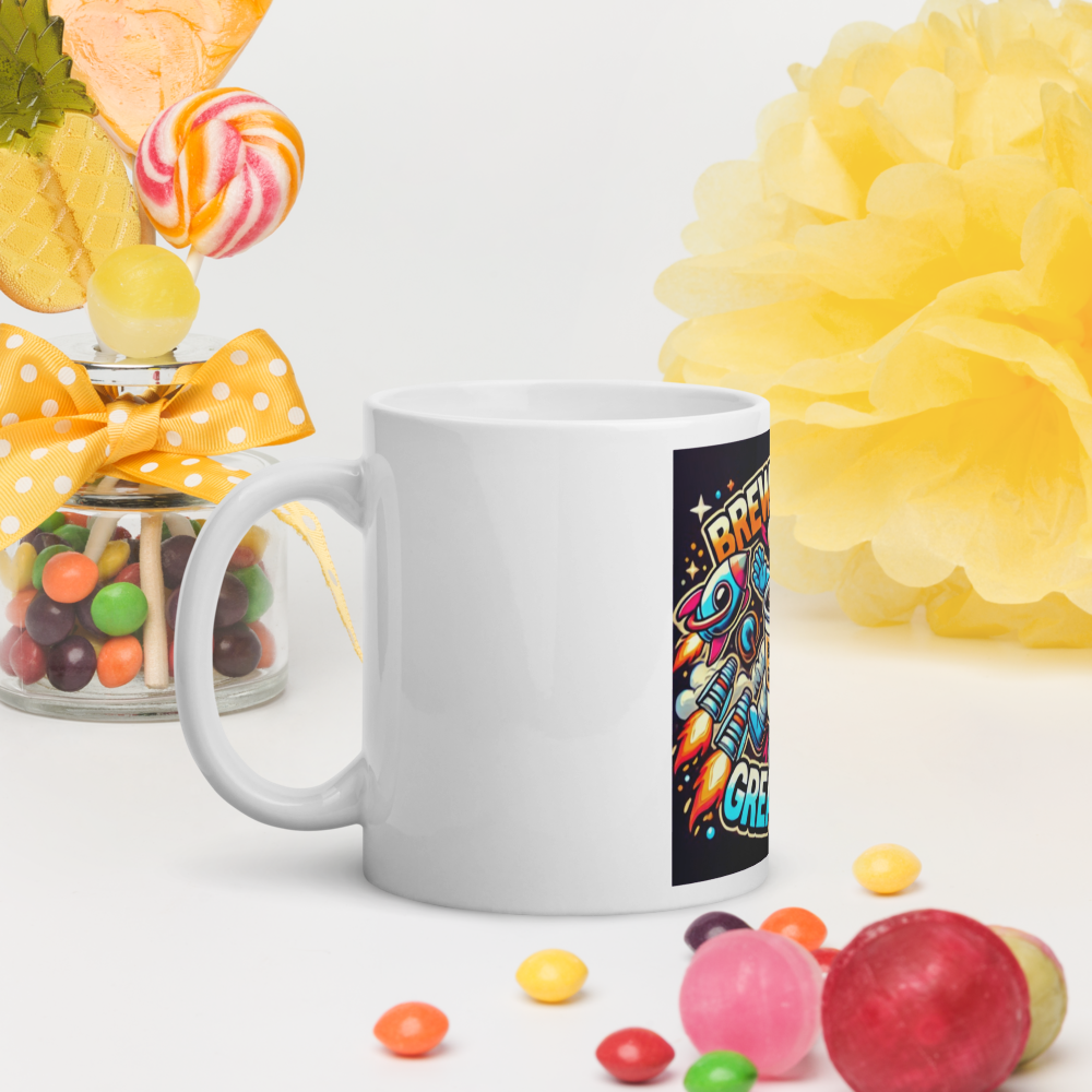 Brewed For Greatness Mug FA'APA GRAPHICS