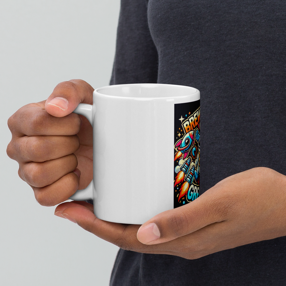 Brewed For Greatness Mug FA'APA GRAPHICS