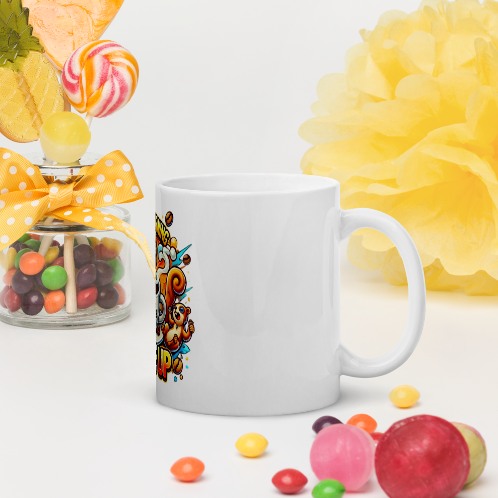 Morning Sloth Mug FA'APA GRAPHICS