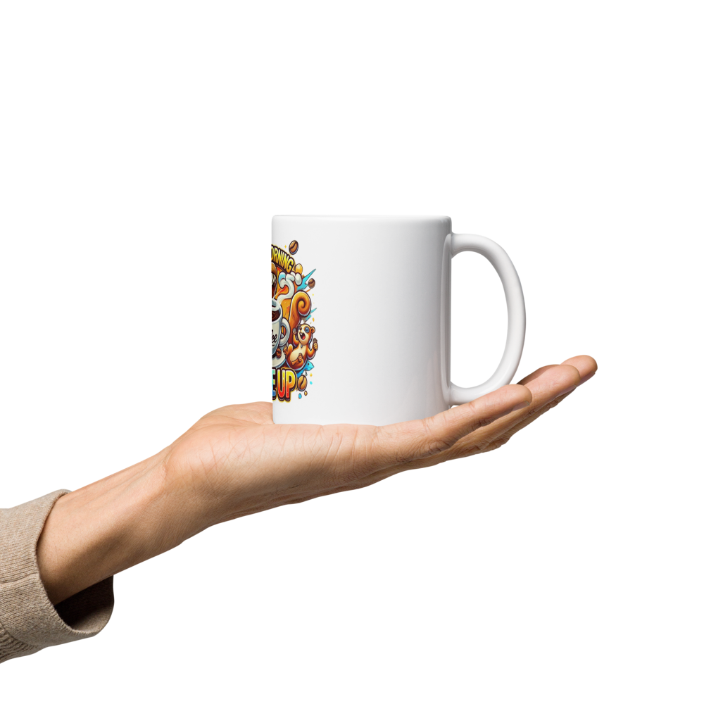 Morning Sloth Mug FA'APA GRAPHICS