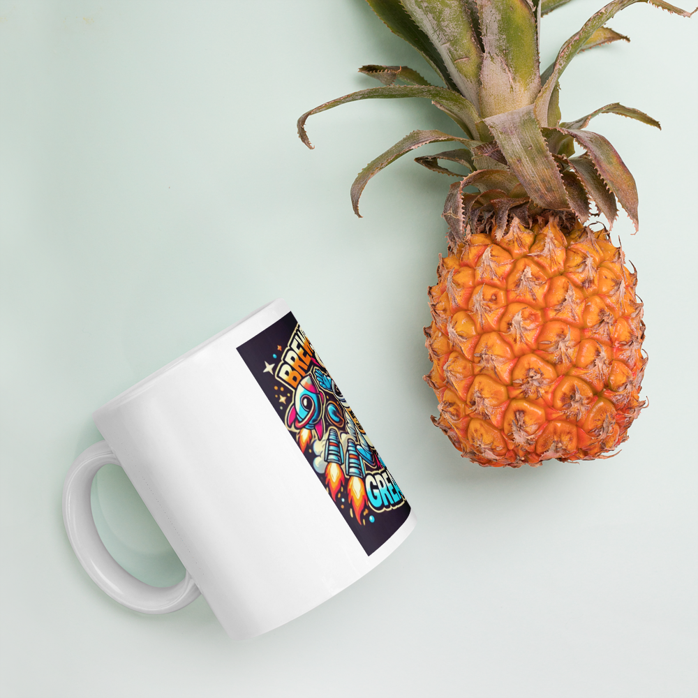 Brewed For Greatness Mug FA'APA GRAPHICS