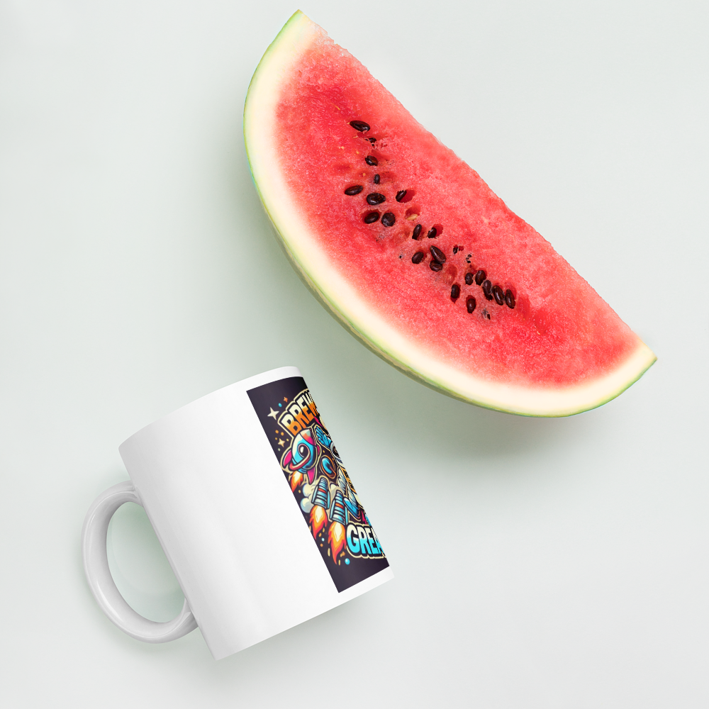 Brewed For Greatness Mug FA'APA GRAPHICS