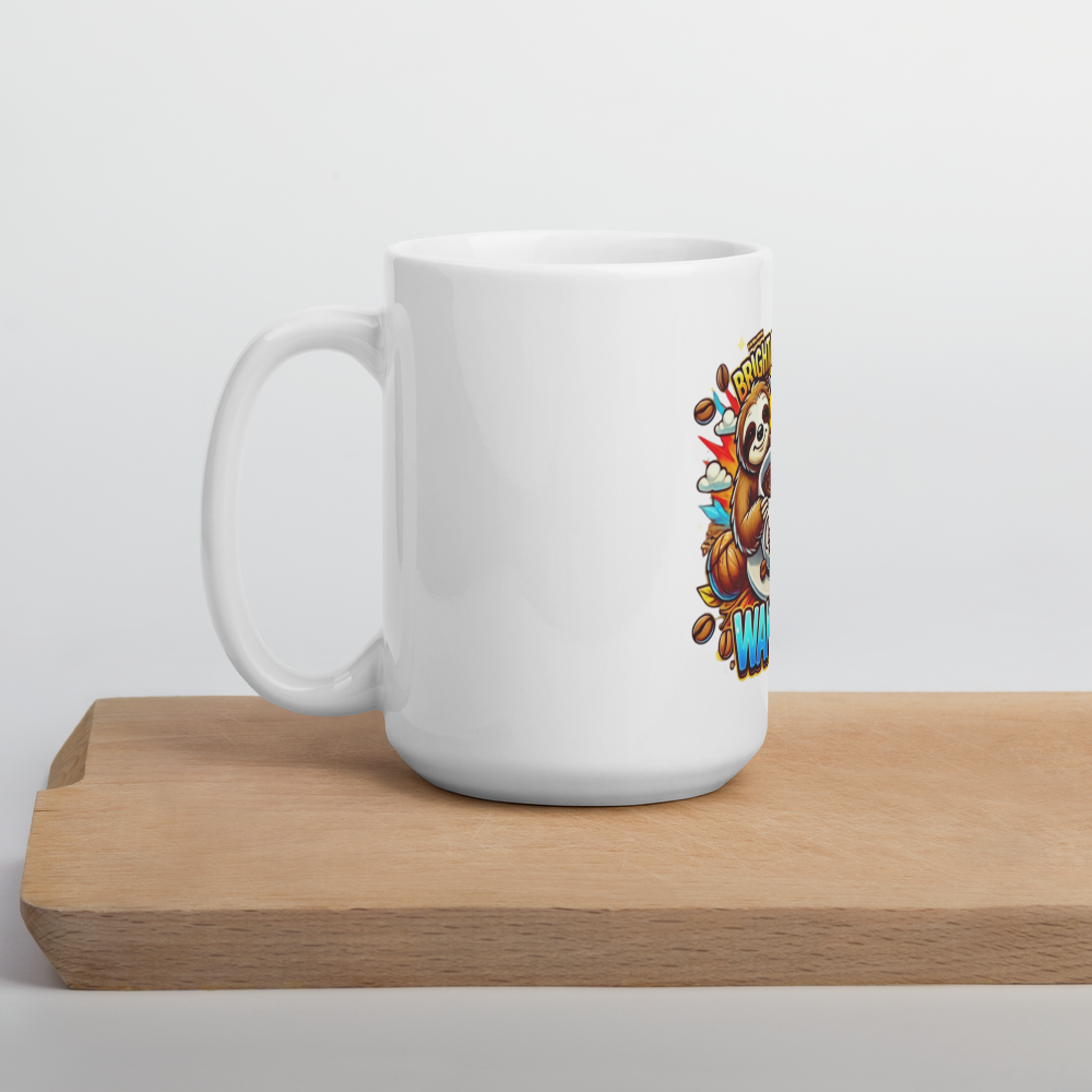 Morning Sloth Mug FA'APA GRAPHICS