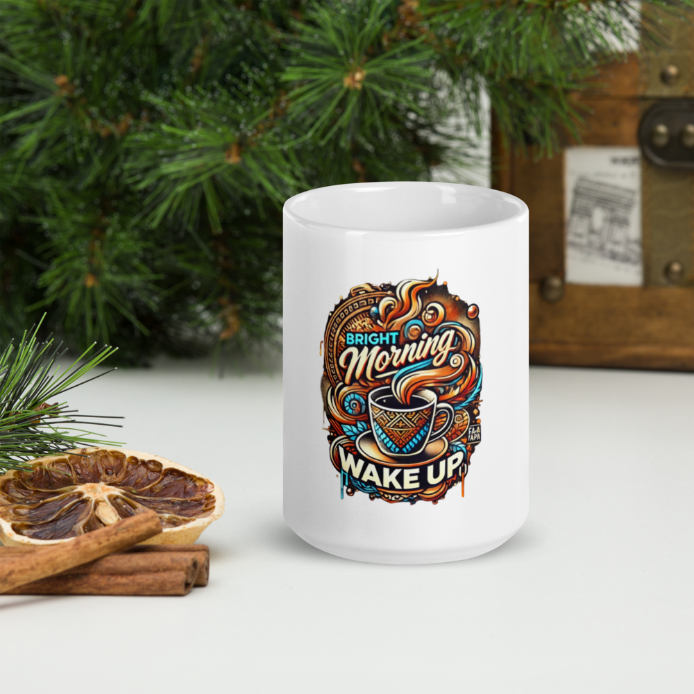 Bright Morning Mug FA'APA GRAPHICS