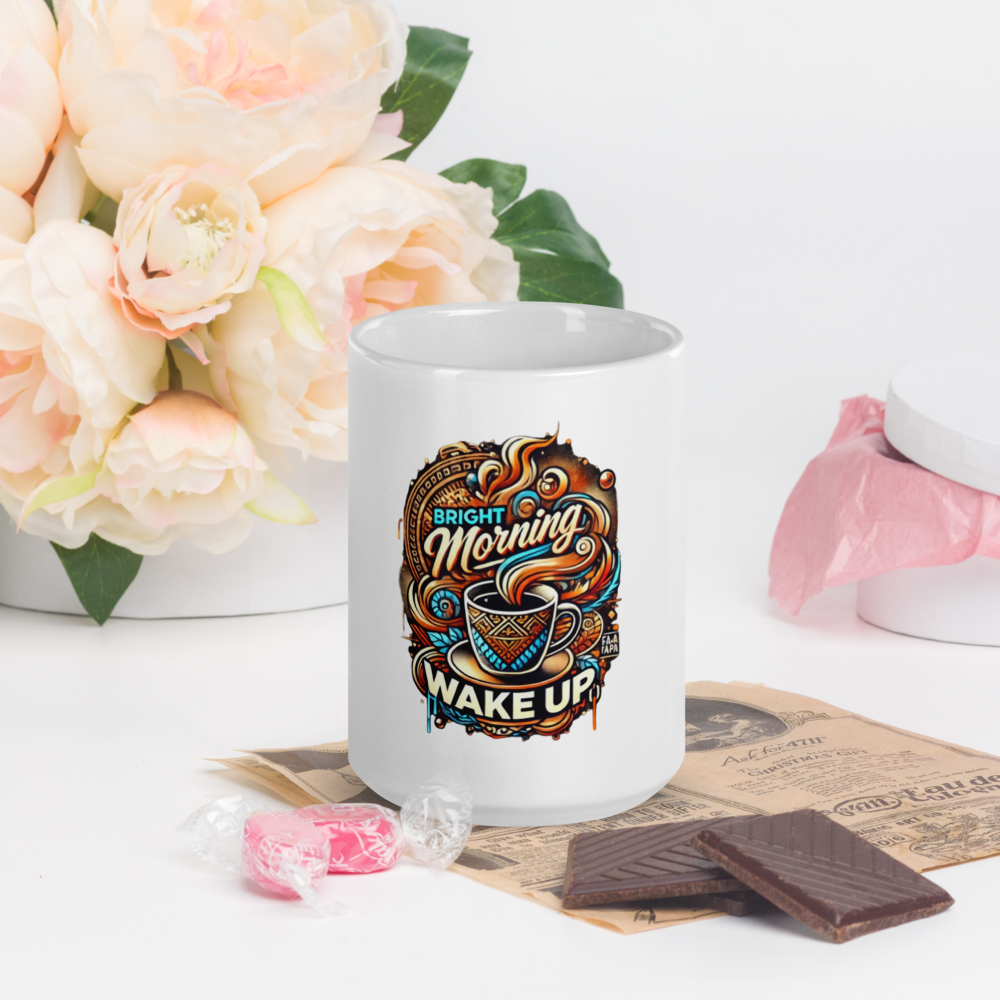 Bright Morning Mug FA'APA GRAPHICS