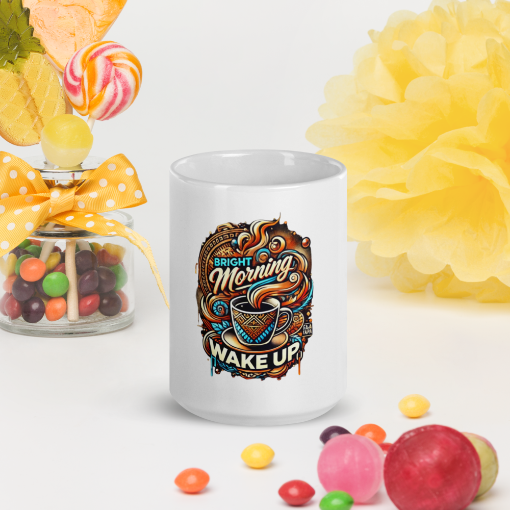 Bright Morning Mug FA'APA GRAPHICS