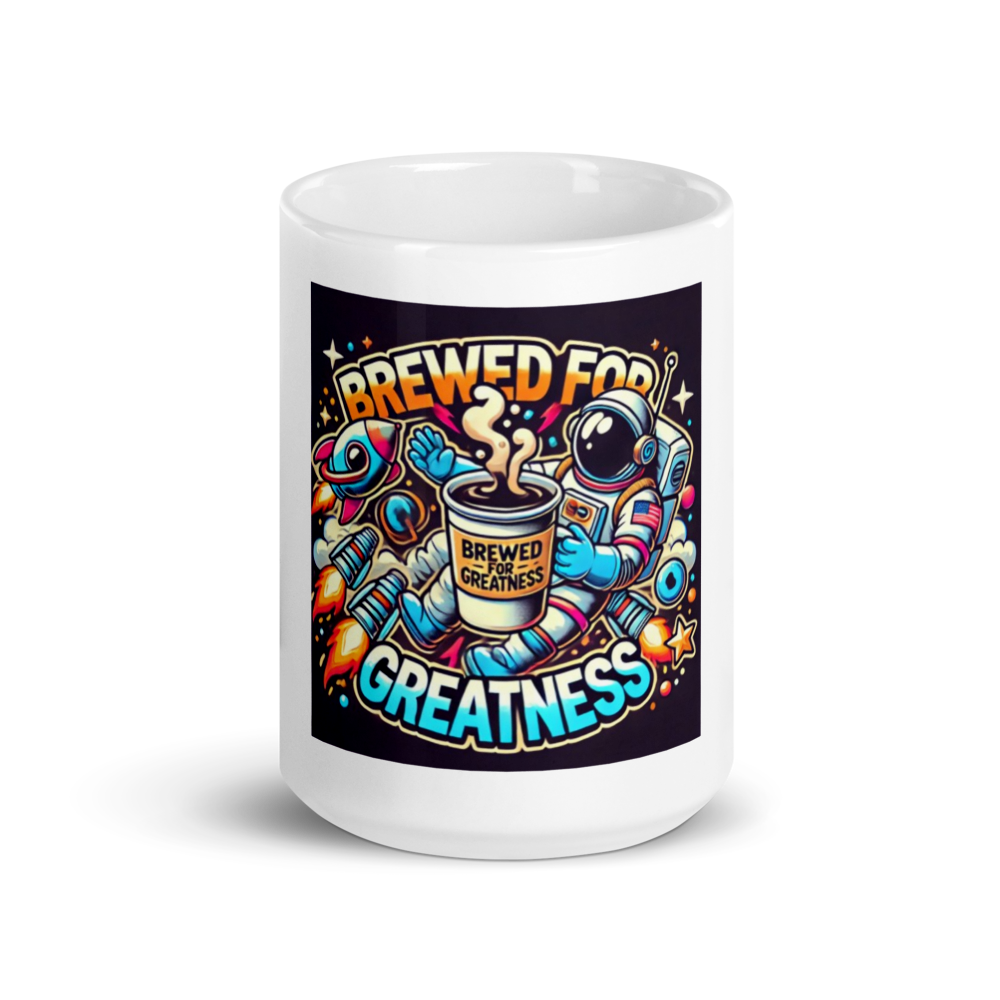 Brewed For Greatness Mug FA'APA GRAPHICS