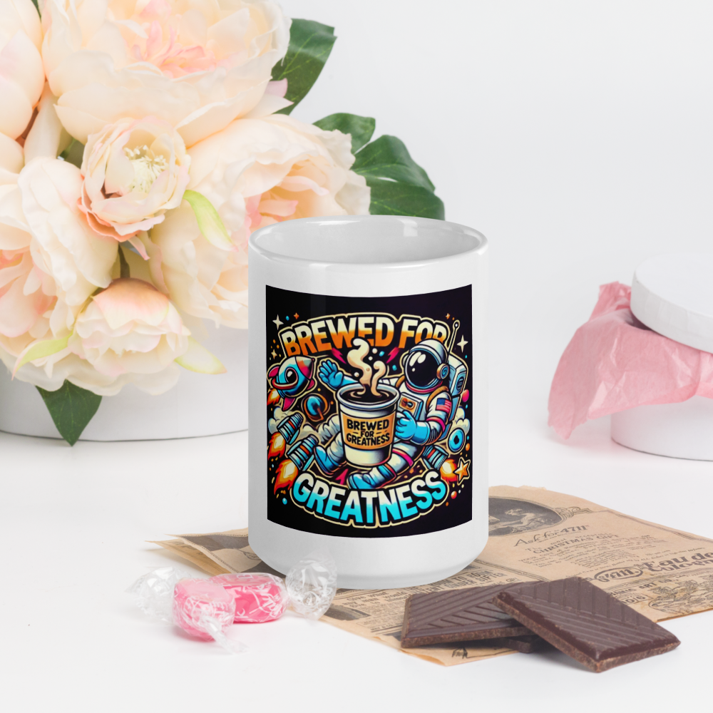 Brewed For Greatness Mug FA'APA GRAPHICS