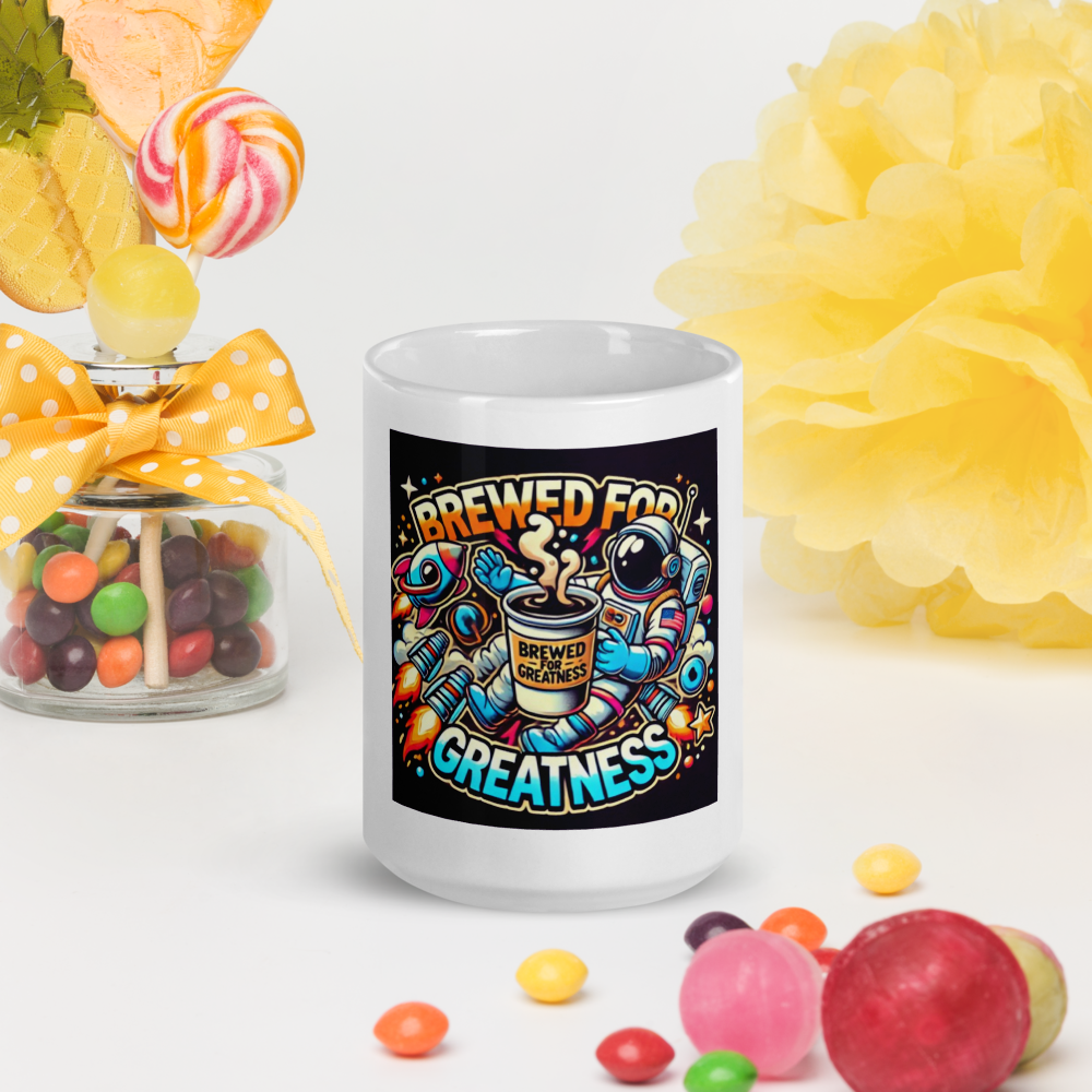 Brewed For Greatness Mug FA'APA GRAPHICS