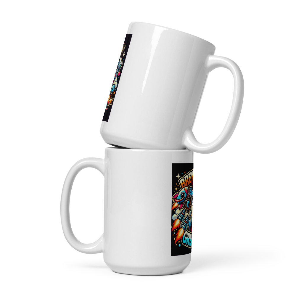 Brewed For Greatness Mug FA'APA GRAPHICS