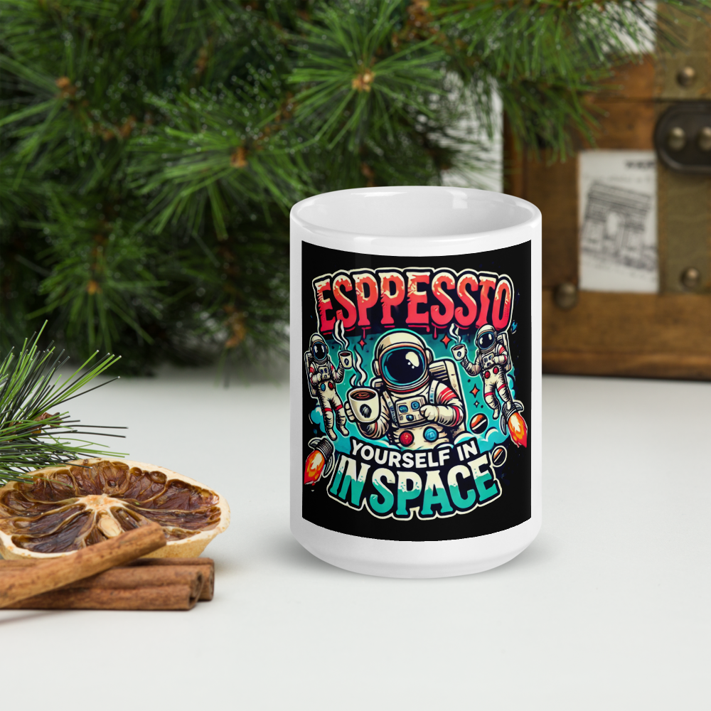 Space Espresso Mug FA'APA GRAPHICS