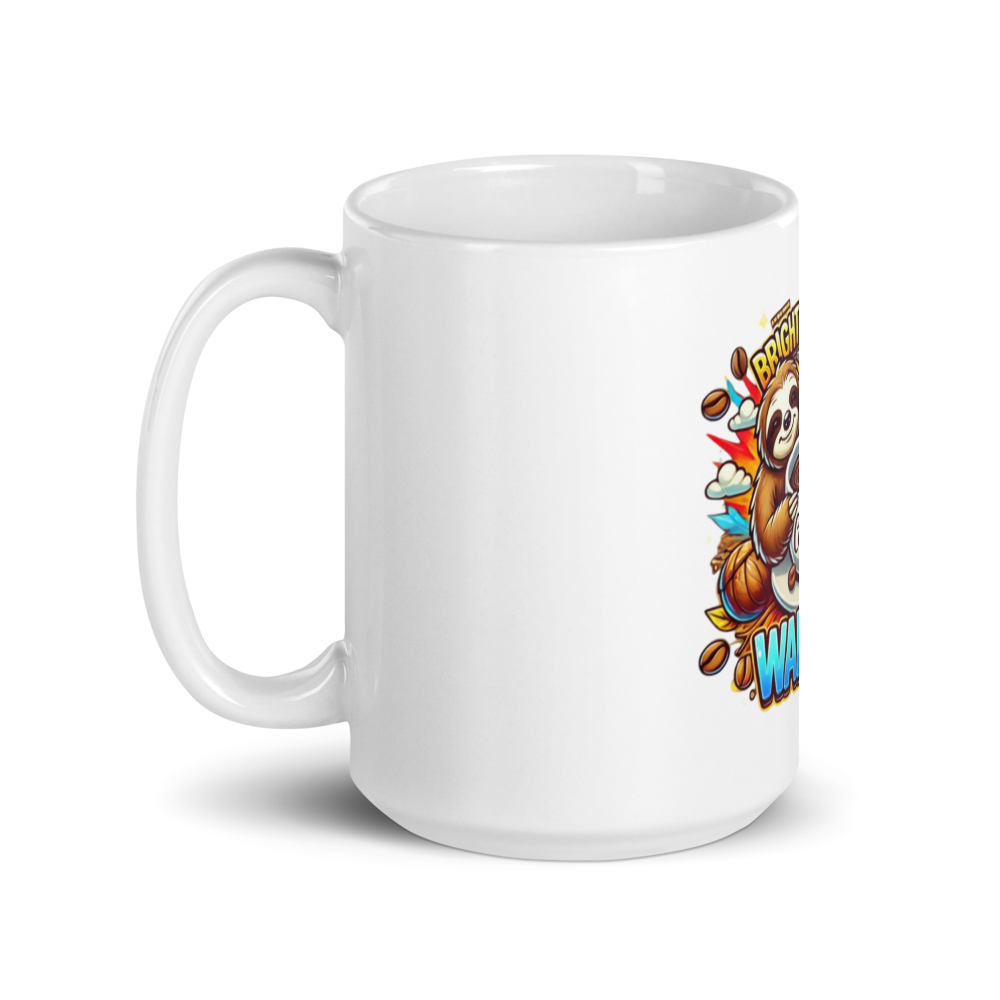 Morning Sloth Mug FA'APA GRAPHICS