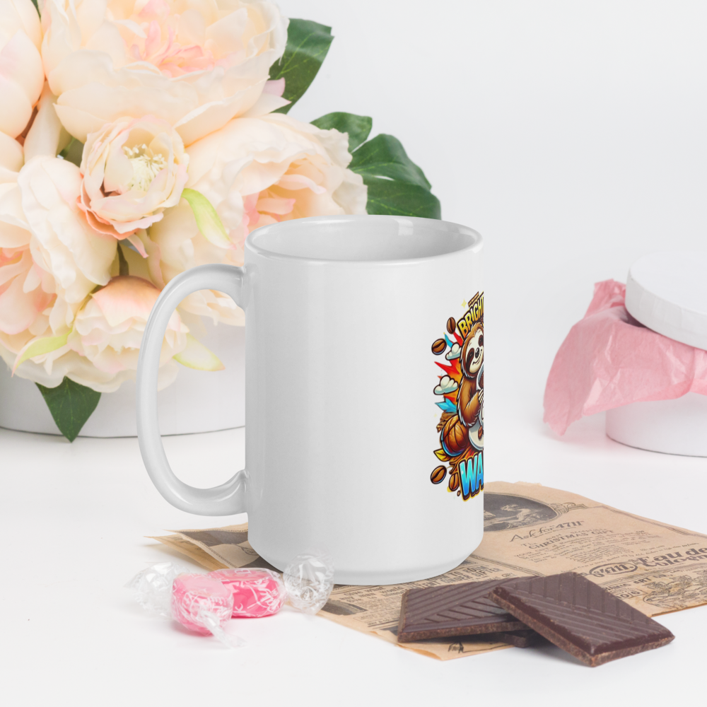 Morning Sloth Mug FA'APA GRAPHICS