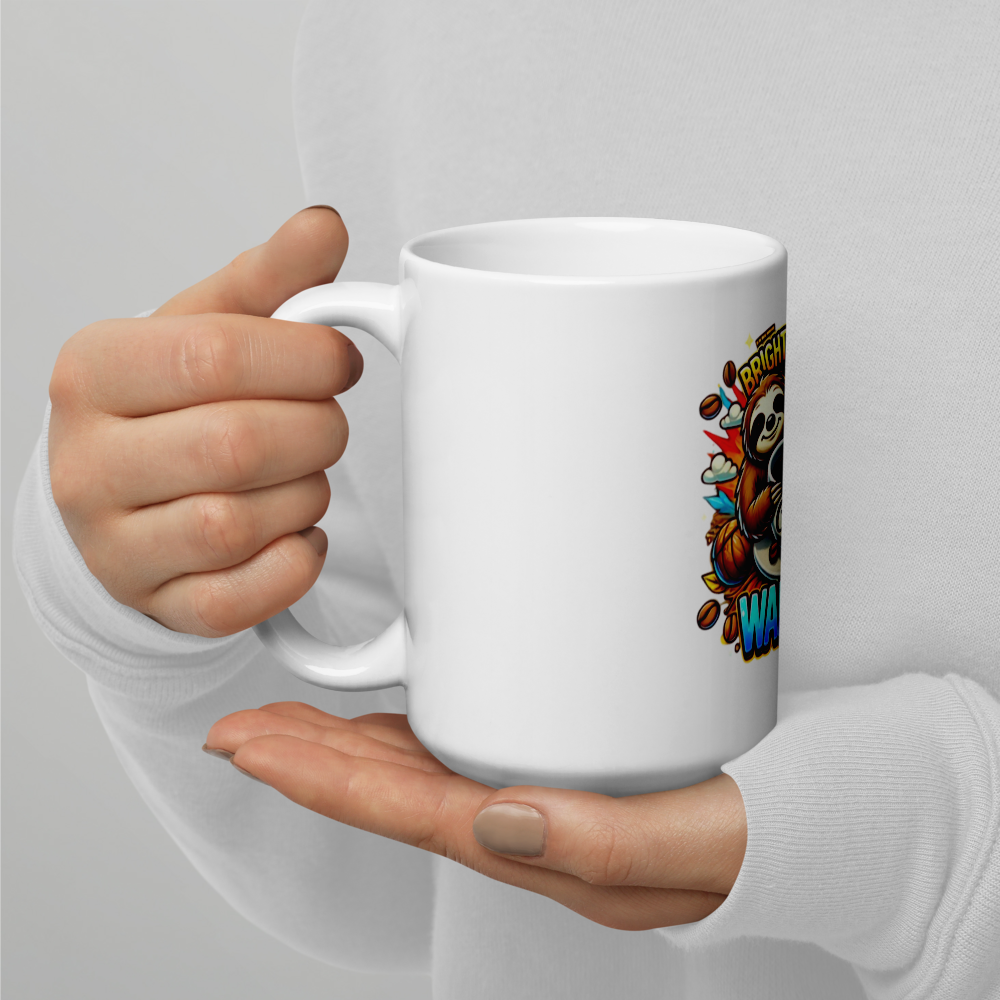 Morning Sloth Mug FA'APA GRAPHICS