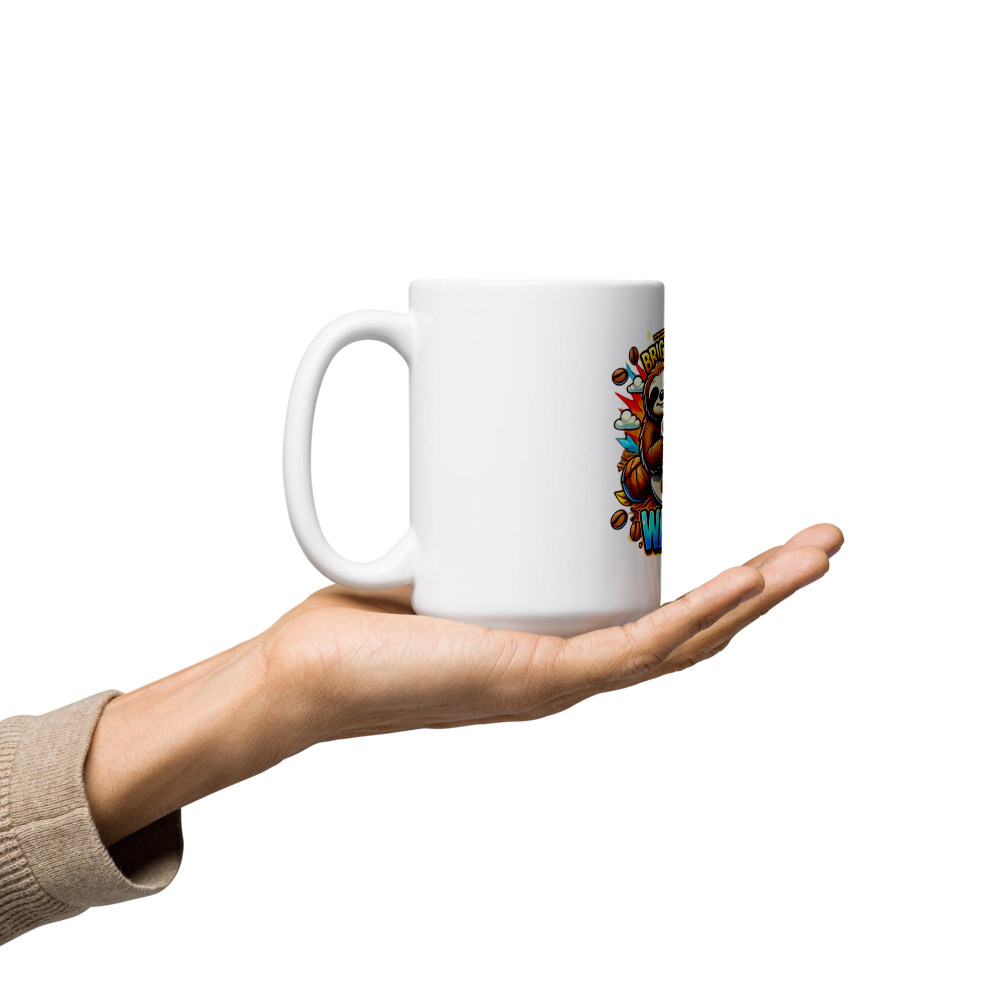 Morning Sloth Mug FA'APA GRAPHICS